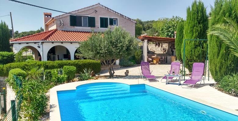 Otok Brač - 2 noćenja u Villi Nika 4* za 2 do 7 osoba uz korištenje bazena od 889 kn!