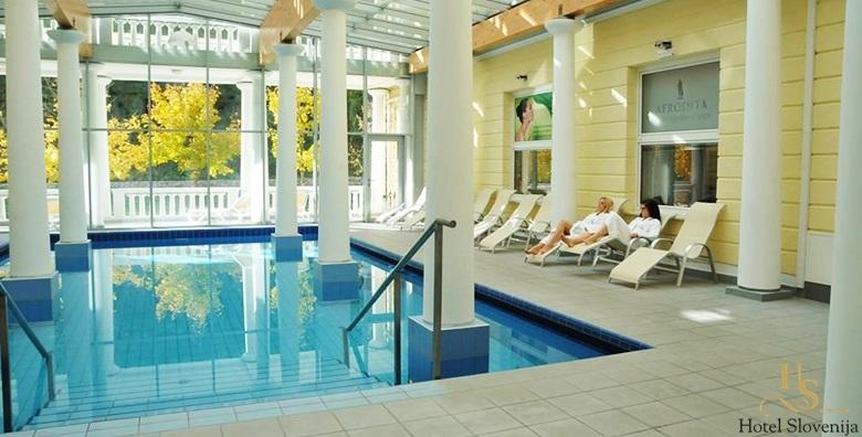 Ponuda dana: ROGAŠKA SLATINA Hotel Slovenija 4* - 2 noćenja s polupansionom ili punim pansionom za dvoje uz korištenje bazena, sauna i fitnessa za 1.176 kn! (Hotel Slovenija****)