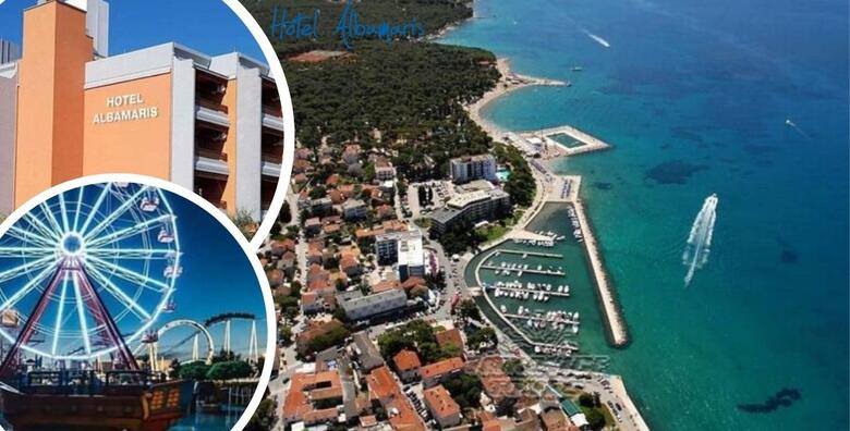 ŠPICA SEZONE u Biogradu na Moru - 5 ili 7 noćenja s polupansionom za 2 ili 3 osobe + GRATIS paket za 1 dijete u hotelu Albamaris 3* blizu jedne od najljepših plaža na Jadranu