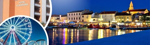 Kraj ljeta u Biogradu na Moru - 3, 4 ili 5 noćenja s doručkom za 2 ili 3 osobe + GRATIS paket za 1 dijete u hotelu Albamaris 3* blizu jedne od najljepših plaža na Jadranu