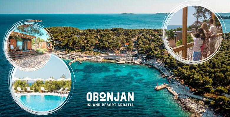 Ponuda dana: SAMO DANAS! Obonjan Island Resort 4* - raj na zemlji u jedinom resortu na privatnom otoku u Hrvatskoj! 2, 3, 5 ili 7 noćenja S POLUPANSIONOM za do 4 osobe u kućicama (Obonjan Island****)