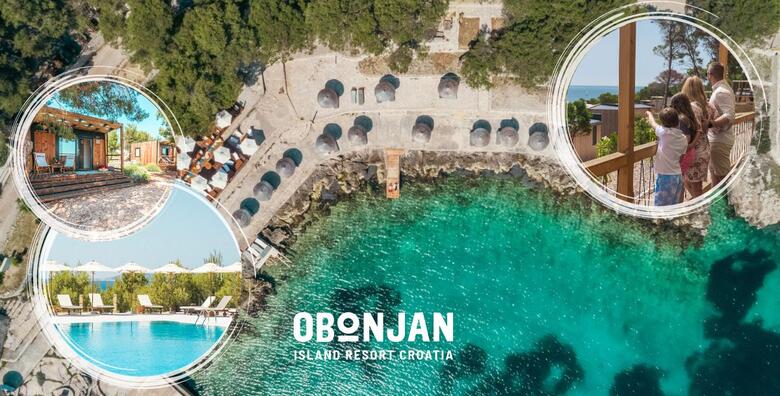 Ponuda dana: PRILIKA! Obonjan Island Resort 4* - ljeto u jedinom resortu na privatnom otoku u Hrvatskoj! 2, 3, 5 ili 7 noćenja S POLUPANSIONOM za do 4 osobe u kućicama (Obonjan Island****)