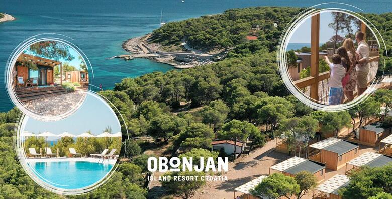 Obonjan Island Resort 4* - predsezona u jedinom resortu na privatnom otoku u Hrvatskoj! 2, 3, 5 ili 7 noćenja S POLUPANSIONOM za do 4 osobe u kućicama