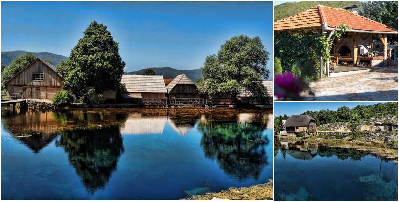 Otočac 4* - 2 ili 3 noćenja za 5 osoba u mirnom mjestu tik do rijeke Gacke od 675 kn!