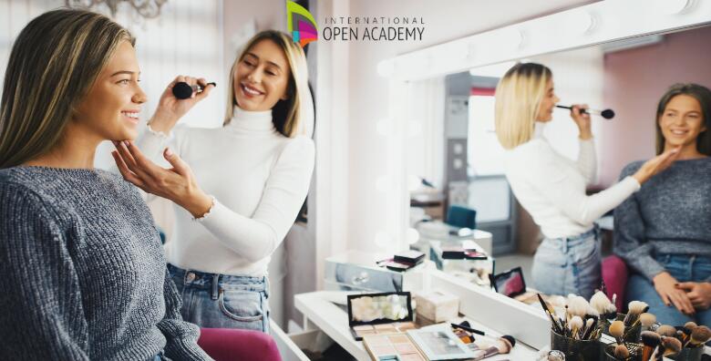 MEGA POPUST: 96% - ONLINE TEČAJ ŠMINKANJA - kroz 14 modula savladajte konturiranje, pravilan odabir boja, oblikovanje obrva i apliciranje umjetnih trepavica (International Open Academy)
