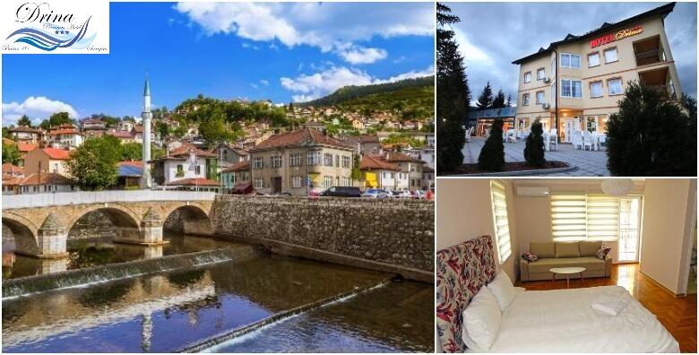 Sarajevo, Hotel Drina 3* - prošetajte Baščaršijom i uživajte u prirodi Vrela Bosne uz 2 noćenja s doručkom za 1, 2 ili 3 osobe + gratis paket za 1 dijete do 5 godina od 247 kn!