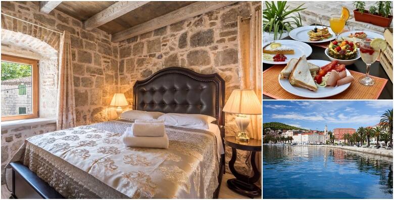 Split – 1 ili više noćenja sa ili bez doručka za 2 osobe uz bocu pjenušca te popust na restorane i kozmetičke usluge u hotelu Heritage Palace Varoš 4* od 525 kn!