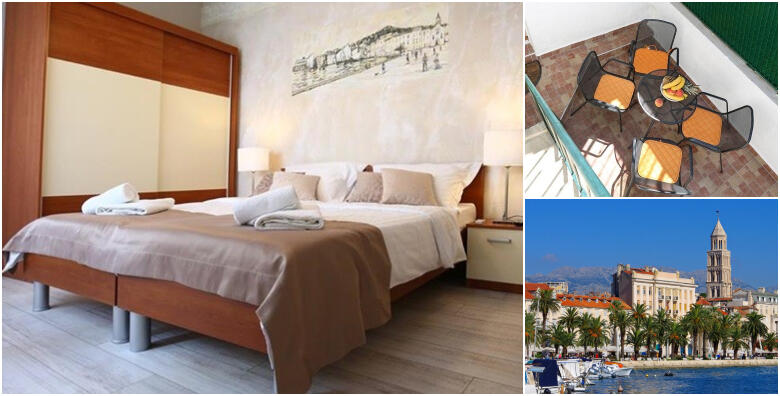 SPLIT - priuštite si zasluženi odmor u dalmatinskoj metropoli tijekom CIJELE SEZONE za 2 osobe + gratis smještaj za 1 dijete do 3 godine u luksuznim sobama Lidija 3* od 360 kn!