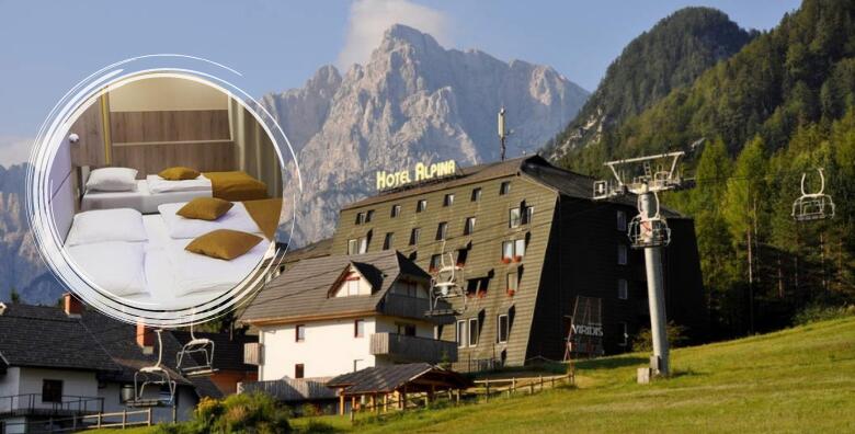 Kranjska Gora, Hotel Alpina 3* - 2 ili 3 noćenja s doručkom za dvoje + gratis paket za 1 dijete do 5,99 godina uz korištenje SPA centra