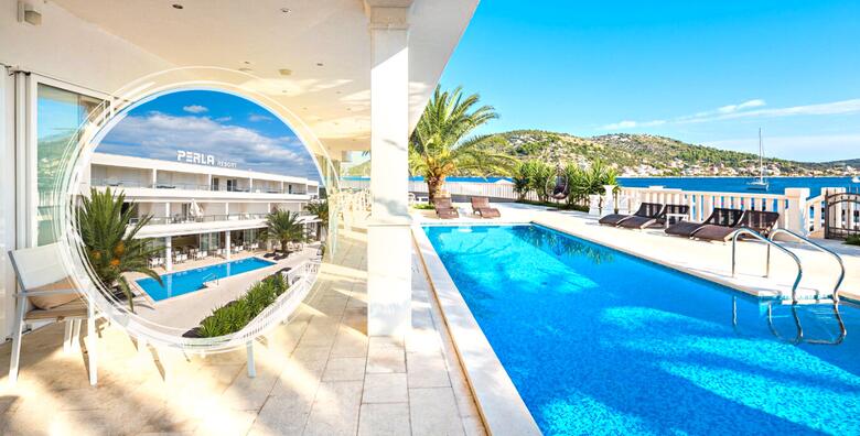 Ponuda dana: ROGOZNICA - opušteno dočekajte kraj ljeta uz 2 noćenja s polupansionom ili punim pansionom za dvoje tik do plaže u Perla Resortu 4* s 4 bazena (Hotel Perla Resort 4*)