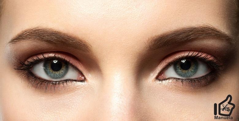 Threading obrva - oblikovanje koncem uz bojanje ili bez u Studiju ljepote Manuela već od 55 kn!