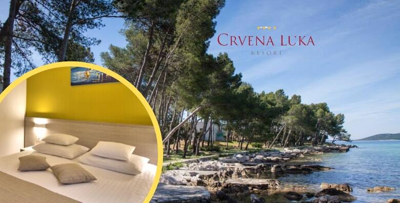 EARLY BOOKING Crvena Luka Resort 4* - sunčani dani uz 2 noći s polupansionom za do 4 osobe i 2 djece u apartmanu uz korištenje unutarnjeg bazena, fitnessa i gaming sobe