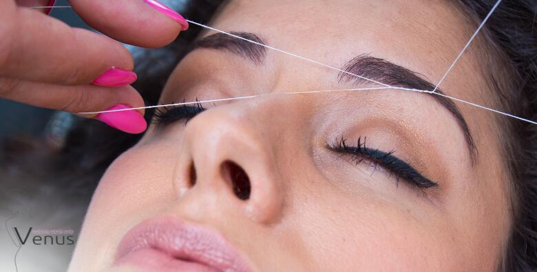 Threading i bojanje obrva -25%