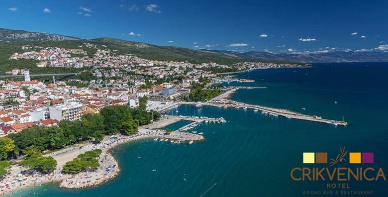 Crikvenica, hotel 4* tik do plaže - 2, 3 ili 5 noćenja s polupansionom za dvoje od 1.868 kn!