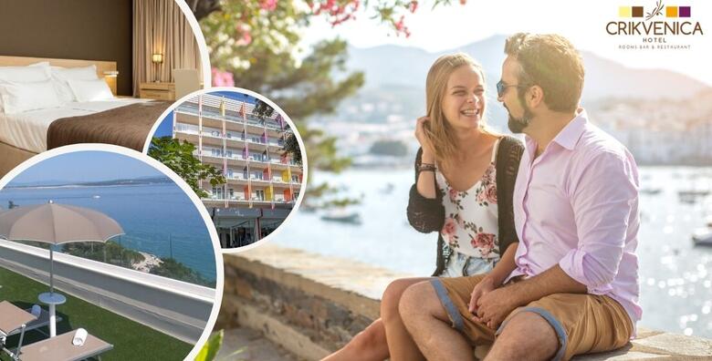 RUJAN U CRIKVENICI - opuštanje od 2 noćenja s polupansionom za 2 osobe + GRATIS paket za 1 dijete u Hotelu Crikvenica 4* uz piće dobrodošlice