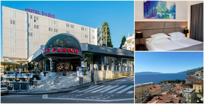 OPATIJA - uživajte u Biseru Jadrana uz 1 ili više noćenja s polupansionom za 2 osobe u Hotelu Paris 4* od 699 kn!