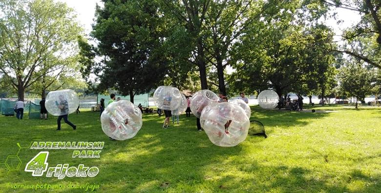 Ponuda dana: Bubble Football ili Battle Archery - zaigraj adrenalinsku verziju nogometa u veeelikoj prozirnoj lopti ili kombinaciju streličarstva, graničara i paintball-a za 499 kn! (Adrenalinski park 4 rijeke)