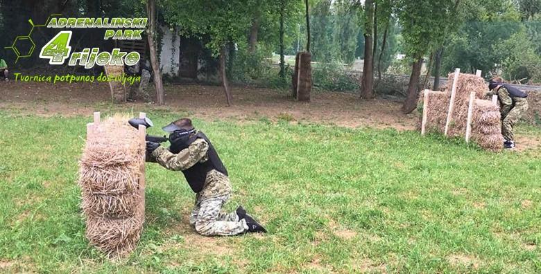 Zaigraj popularni Paintball na rijeci Korani - 3,5h igre, 350 kuglica i sva oprema za 129 kn!