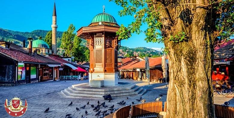 POPUST: 31% - SARAJEVO 2 noćenja s doručkom za 2 osobe u hotelu 3* - posjetite povijesnu Baščaršiju i uživajte u bosanskim specijalitetima i najboljoj turskoj kavi za 683 kn! (Hotel Sunce 3*)
