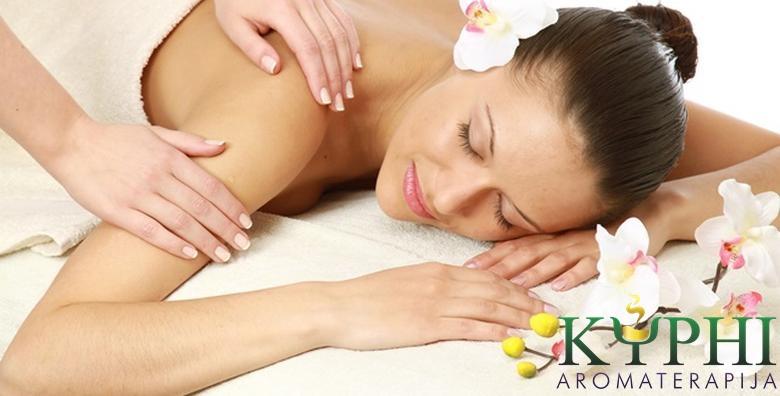 Aromaterapijska masaža cijelog tijela koju provodi certificirana aromaterapeutkinja u trajanju 90 minuta za 149 kn!