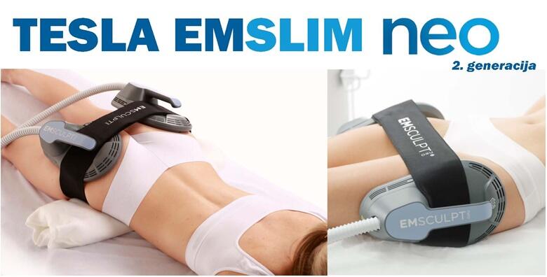 Sagorite masnoću revolucionarnim uređajem Tesla Emslim Neo/RF koji vas TRAJNO rješava viška kilograma + gratis limfna drenaža od 199 kn!