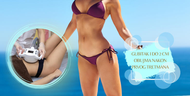Napadnite celulit hit metodom! LPG VELASHAPE tretman trbuha ili nogu uz gratis tretman ruku ili stražnjice te limfnu drenažu u Salonu Tajna ljepote