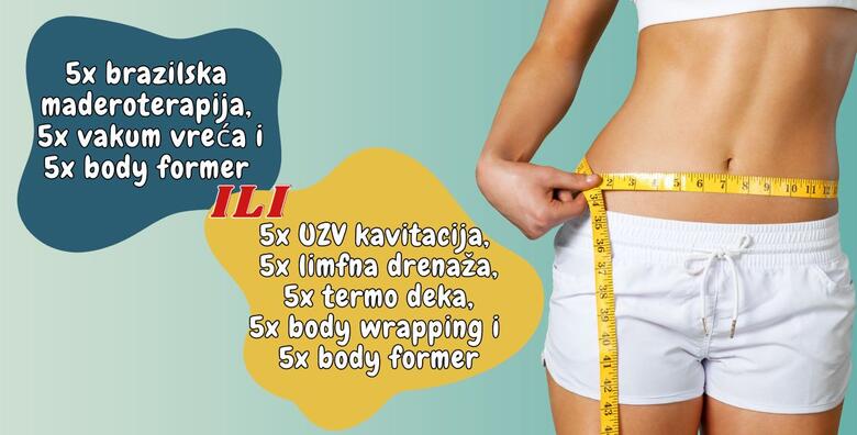 Birajte između paketa od 15 ili 25 tretmana za mršavljenje i tretirajte noge ili noge i trbuh te dovedite liniju do savršenstva u Salonu Tajna ljepote