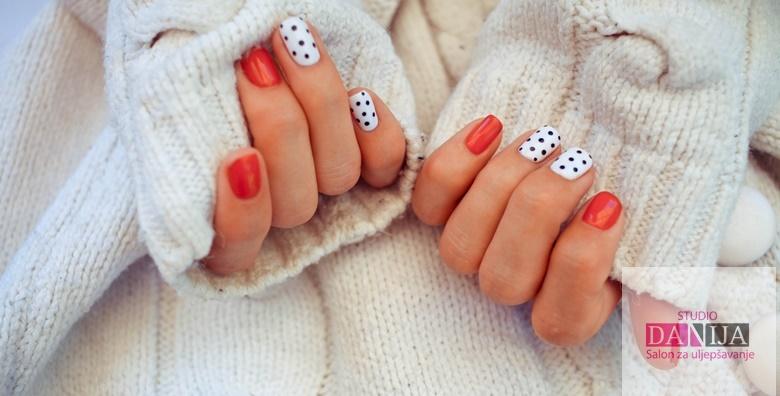 POPUST: 47% - Manikura i trajni lak - ukrasite nokte u najdražim bojama jeseni za 69 kn! (Studio Danija)