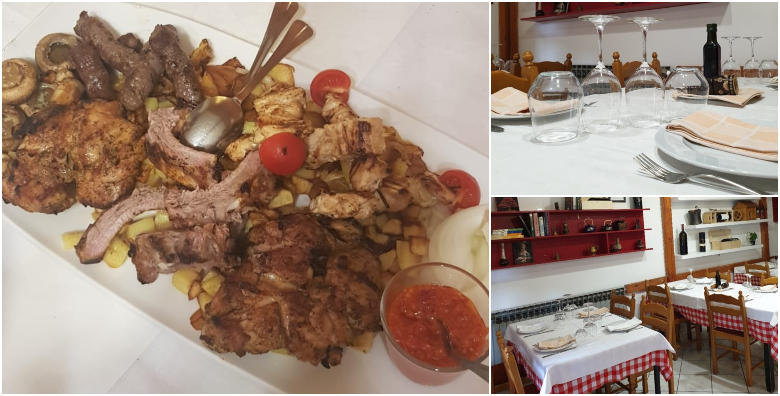 Roštilj plata za 2 ili 4 osobe u restoranu Kod Debelog - ćevapi, rebarca, marinirani batak i zabatak, pileći ražnjići u senfu uz krumpir i šampinjone na žaru već od 69 kn!