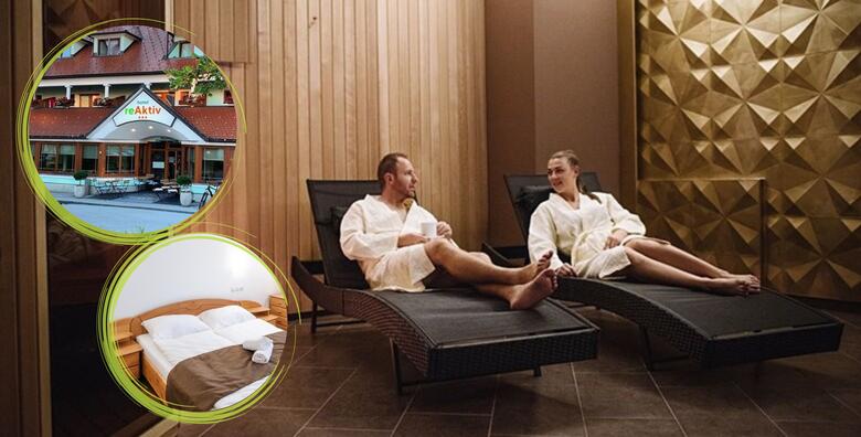 Ponuda dana: SLOVENIJA - romantični paket za dvoje uz 1 noćenje s polupansionom u Hotelu reAktiv 3* uz korištenje privatne saune od 2h (Hotel reAktiv 3*)