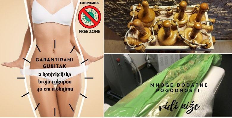 MEGA PAKET - 55 tretmana za smanjenje obujma i transformaciju cijelog tijela za 1.499 kn!
