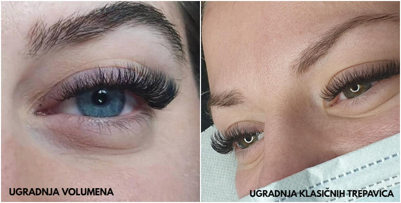 POPUST: 36% - Trepavice koje mame poglede! Ugradnja trepavica uz threading obrva već od 199 kn! (M beauty)