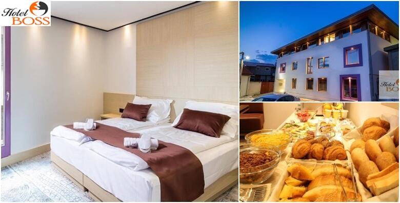 POPUST: 43% - Sarajevo - idealan odmor u neposrednoj blizini Baščaršije uz 1 ili više noćenja s doručkom za 2 osobe + gratis smještaj za djecu do 6 godina u Hotelu Boss 4* od 333 kn! (Hotel Boss 4*)