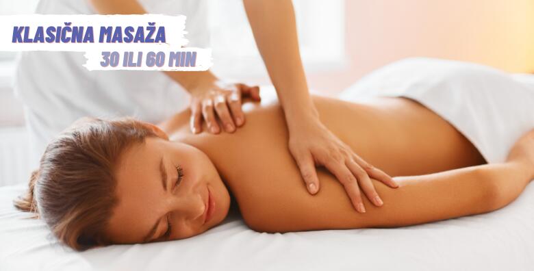 Prepustite se rukama iskusnog masera i eliminirajte napetost iz tijela uz klasičnu masažu u studiju Bluespot
