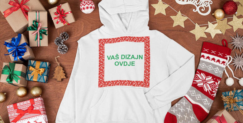 Personalizirana “hudica” – odaberite fotografiju ili natpis i poklonite nekome personaliziranu majicu dugih rukava s kapuljačom za 154 kn!