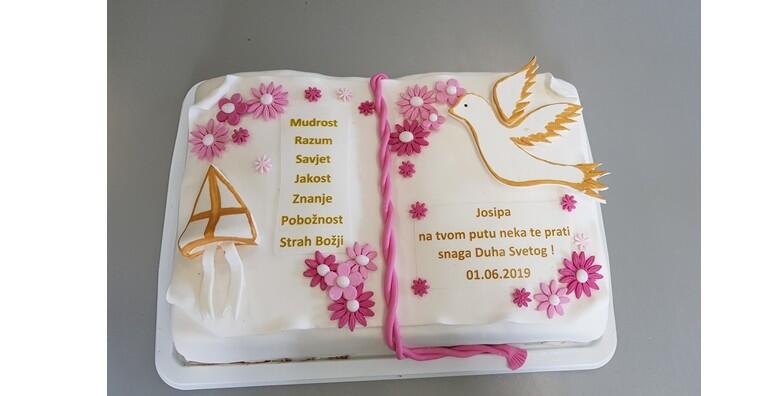 Torta za pričest i krizmu uz mogućnost dostave za grad Zagreb za 399 kn!