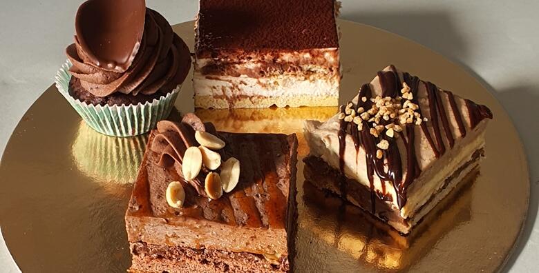 Razmazite nepce uz 4 vrhunska kolača - snickers, tiramisu, cupcake od čokolade i monte u Slastičarnici Slatki snovi za samo 49 kn!