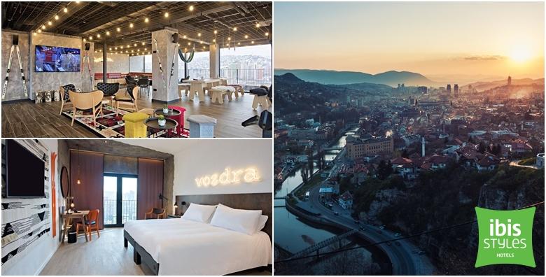 Zimski odmor u Sarajevu - 2 noćenja s doručkom za 2 osobe u luksuznom Ibis Styles Hotelu za 855 kn!
