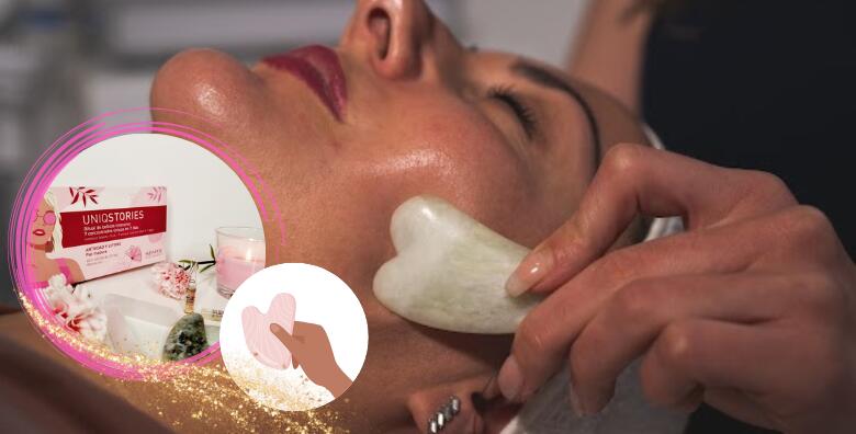 POPUST: 34% - Gua Sha kamen za lice odlična je vrsta masaže koju je teško samostalno izvesti - isprobajte je u rukama stručnjaka i osjetite rezultate! (Centre de beauté Michelle)