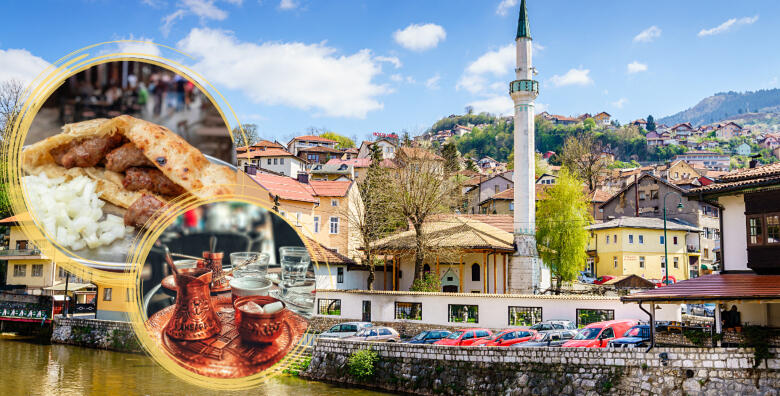 Ponuda dana: Vikend u Sarajevu - prošetajte Baščaršijom i uživajte u sarajevskim ćevapima uz 1 noćenje s doručkom u hotelu 4* i uključenim prijevozom busom za 1 osobu (Turistička agencija Gorilla travel)