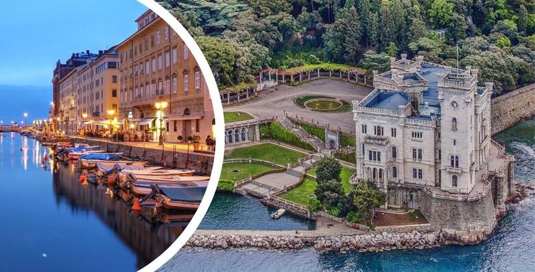 Ponuda dana: Posjetite dvorac Miramare i uživajte u njegovim prirodnim ljepotama i bogatoj povijesnoj ostavštini a potom istražite grad Trst uz osiguran prijevoz (Turistička agencija Gorilla travel HR-AB-21-060408520)