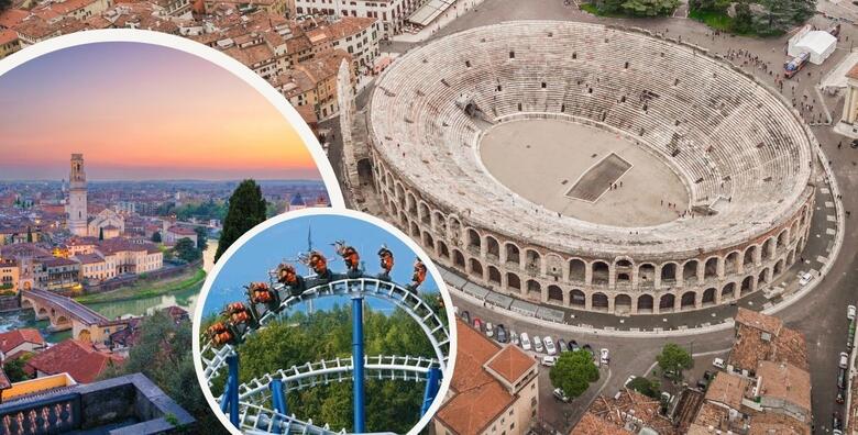 Verona i Gardaland - uživajte u poznatim atrakcijama i zabavite se u najvećem i najljepšem zabavnom parku Europe uz 1 noćenje s doručkom u Hotelu 3/4*