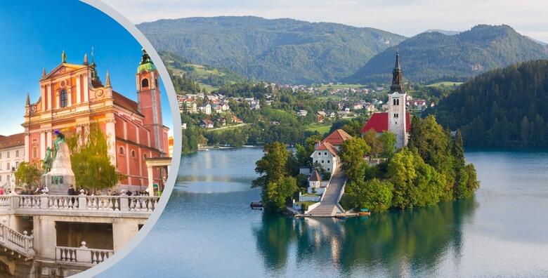 BLED I LJUBLJANA - prošetajte uz jezero, uživajte u bledskim kremšnitama i razgledajte slovensku prijestolnicu uz jednodnevni izlet s prijevozom