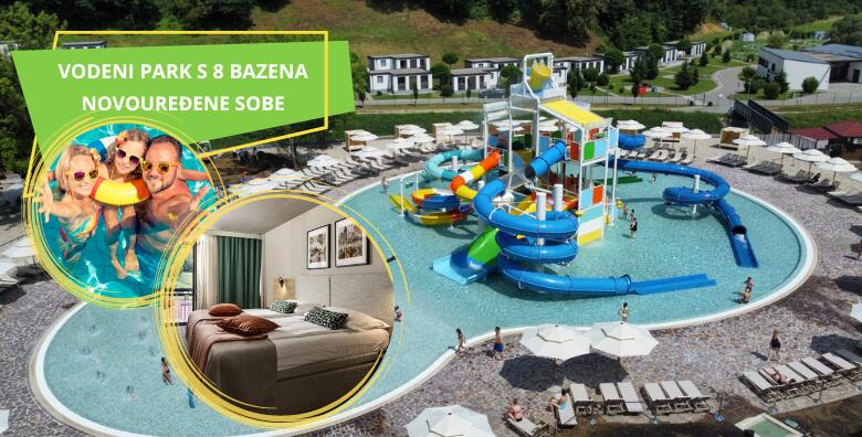 Terme Jezerčica - uživajte u preuređenom hotelu Terme Jezerčica s novim Vodenim parkom uz 1 noćenje s polupansionom za 2 osobe + gratis paket za 1 dijete do 4,99 god.