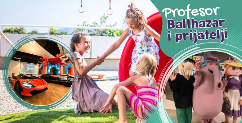 Profesor Balthazar i prijatelji u Family Hotelu Lišanj 4* - 2 noćenja ALL INCLUSIVE LIGHT za 2 osobe i gratis paket za do 3 djece + korištenje bazena i saune te bogati sadržaj za djecu