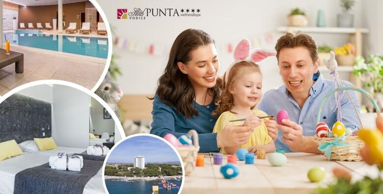 Ponuda dana: ALL INCLUSIVE USKRS u Hotelu Punta 4* ili Villi Arausi, Vodice - 2 ili 3 noćenja za 2 osobe + GRATIS paket za 2 djece uz tradicionalna uskrsna jela i potragu za pisanicama (Hotel Punta 4*)