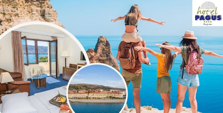 Proljeće na Pagu - ALL INCLUSIVE uživanje i WELLNESS opuštanje uz 2 noćenja za 2 osobe + GRATIS paket za do 3 djece u Hotelu Pagus 4*