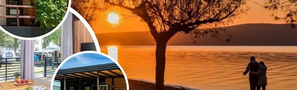 Kasno ljeto u Campu Almissa 3* - obiteljski odmor uz 2 noćenja za do 5 odraslih osoba i do 2 djece uz korištenje vanjskih bazena i besplatnu večeru u mobilnim kućicama u Omišu