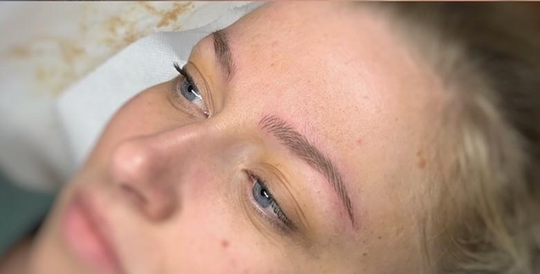 Microblading obrva - prirodni izgled obrva za 549 kn!