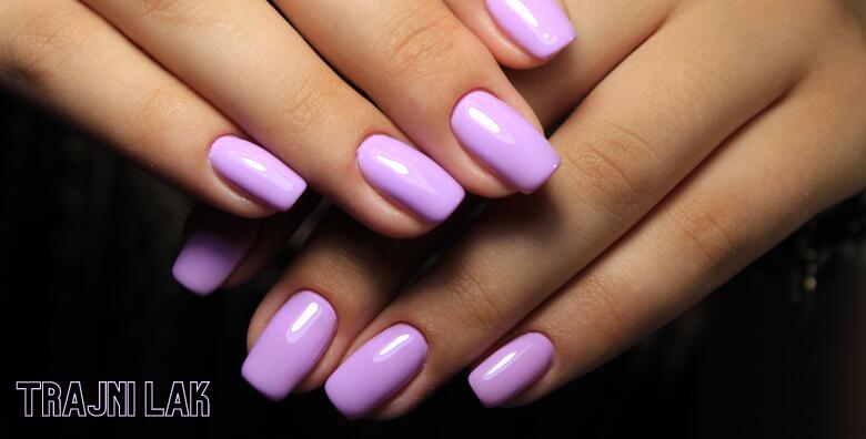POPUST: 40% - TRAJNI LAK - savršeni nokti ovog ljeta! Neizostavan tretman  za lijepe i njegovane nokte u Devini Nails salonu (Studio za nokte Devini Nails)